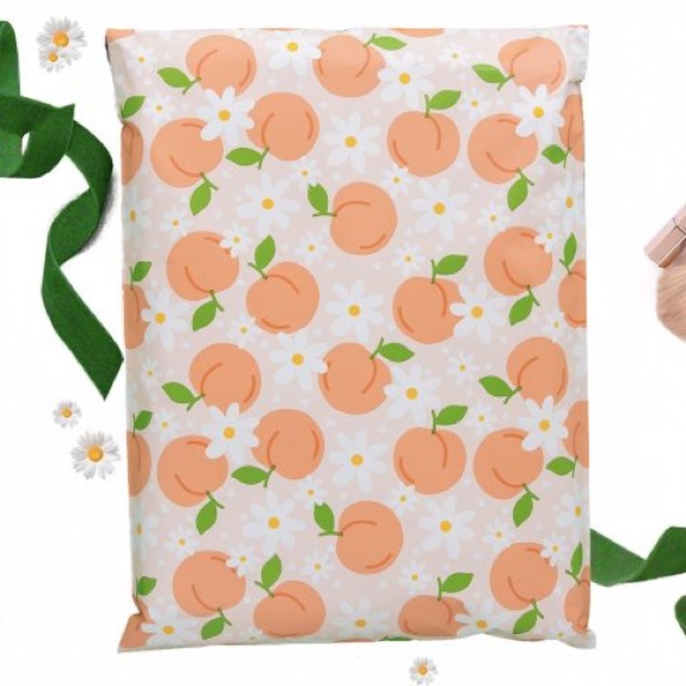 Peach 🍑 Poly Mailers 10x13 Pack of 25 - Picture 4 of 7